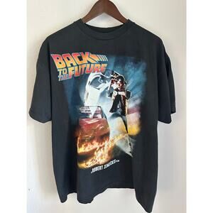 Back To The Future "We Don't Need Roads" Reprint Changes Tag Single Stitch